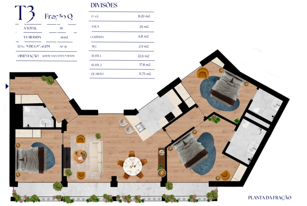 Apartamento T3 para Venda em Bonfim Foto 8