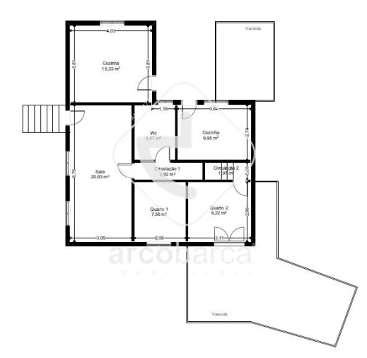 Moradia T2 para Venda em Cuide de Vila Verde Foto 37