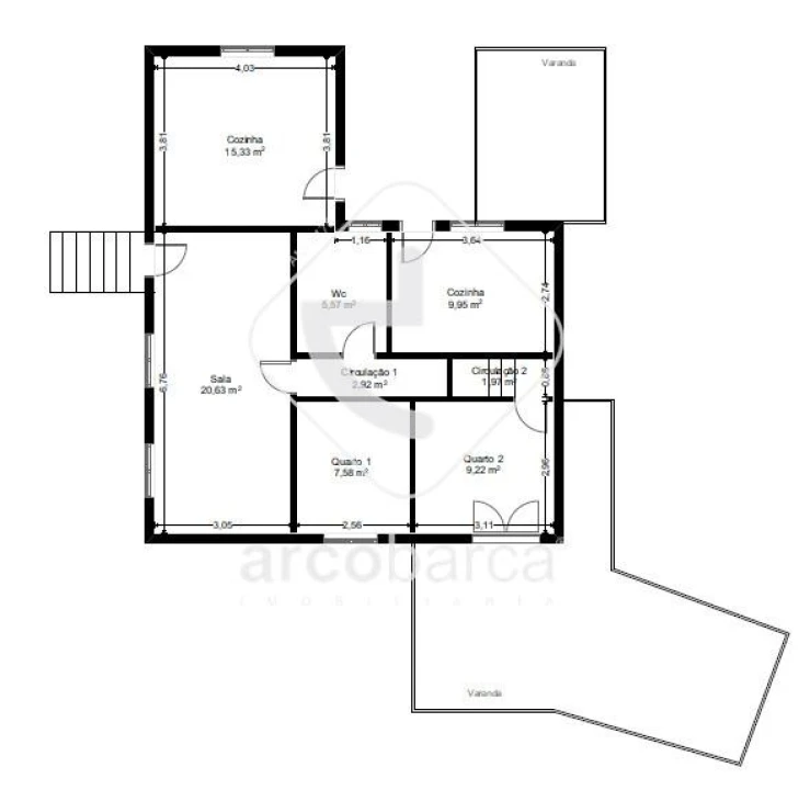 Moradia T2 para Venda em Cuide de Vila Verde Foto 37