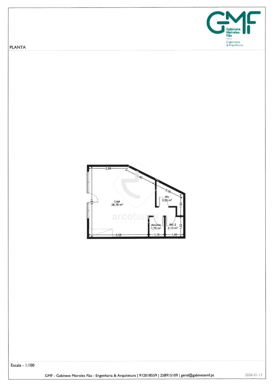 Loja para Arrendamento em São Jorge e Ermelo Foto 13