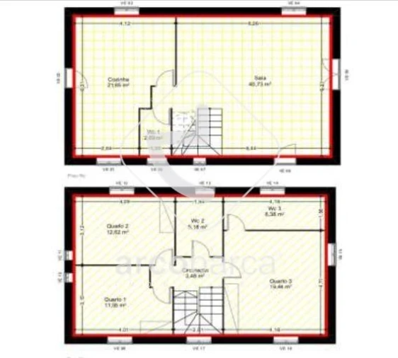 Moradia T3 para Venda em Rio Frio Foto 57