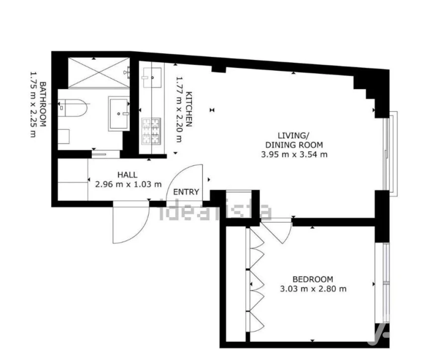 Apartamento T1 para Venda em Buarcos Foto 9