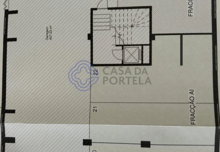 Apartamento T5 para Venda em Mafamude e Vilar do Paraíso Planta 1