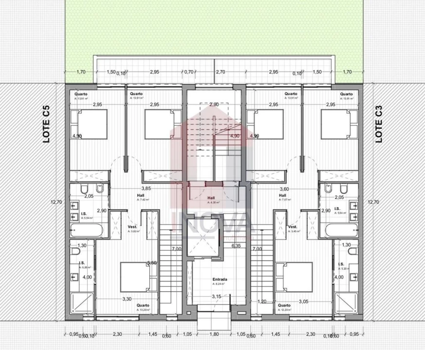 Apartamento T3 para Venda em Vila Verde e Barbudo Foto 19