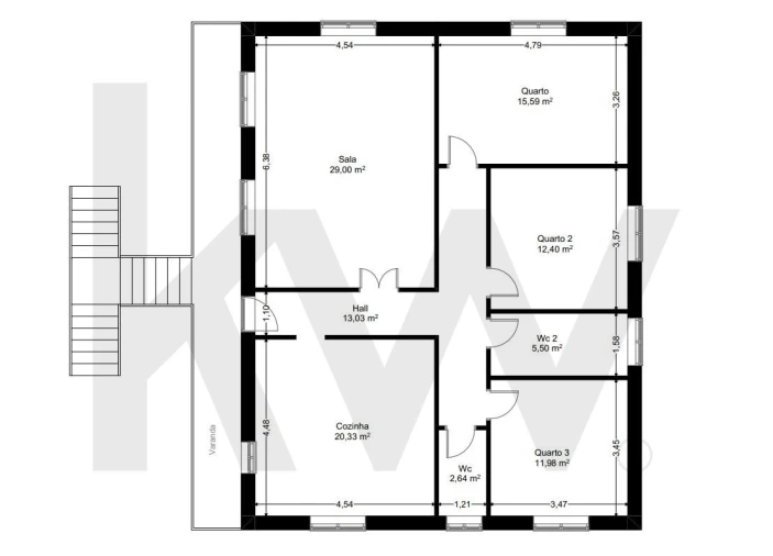 Moradia T3 para Venda em Bico e Cristelo Foto 31