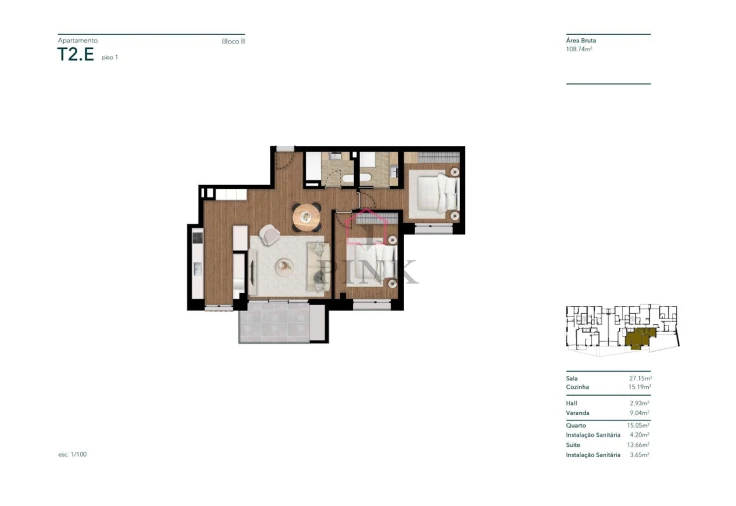 Apartamento T2 para Venda em Funchal (Santa Luzia) Foto 15