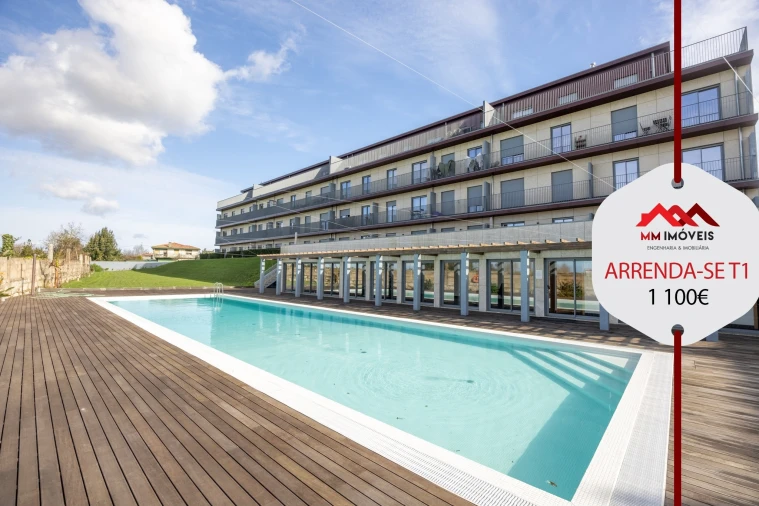 Apartamento T1 para Arrendamento em Matosinhos e Leça da Palmeira
