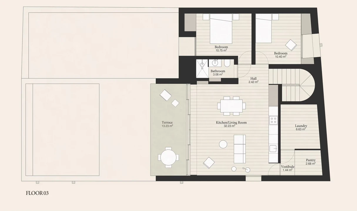 Apartamento T3 para Venda em Campo de Ourique Foto 12