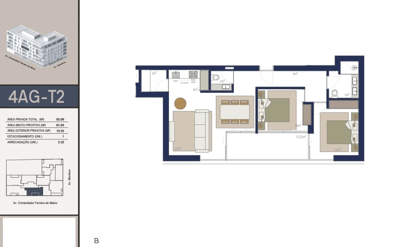 Apartamento T3 para Venda em Matosinhos e Leça da Palmeira Foto 5