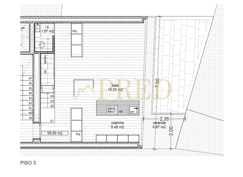 Apartamento T2 para Venda em Cedofeita, Santo Ildefonso, Sé, Miragaia, São Nicolau e Vitória Foto 28