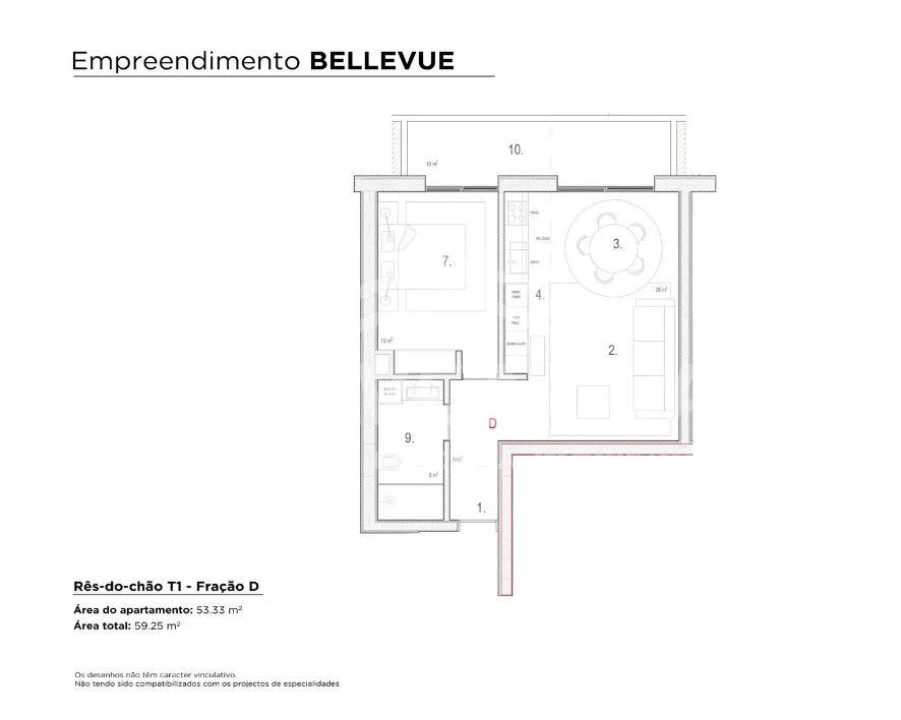 Apartamento T1 para Venda em Meixomil Foto 7