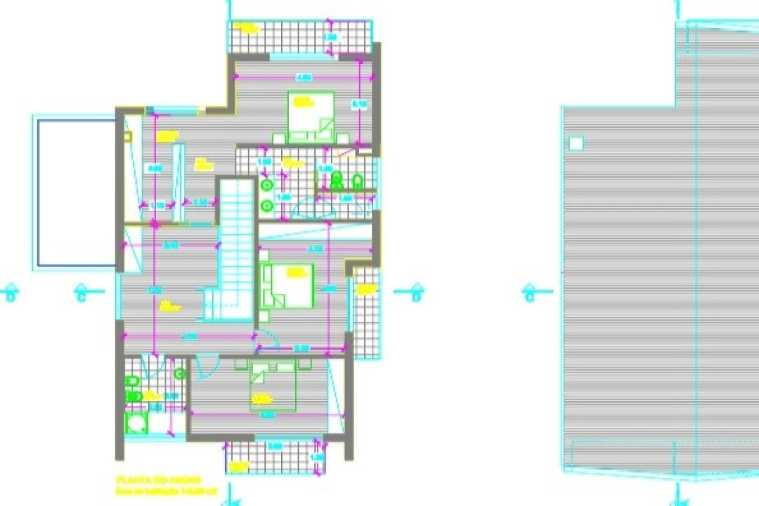 Moradia T4 para Venda em Santa Joana Planta 3