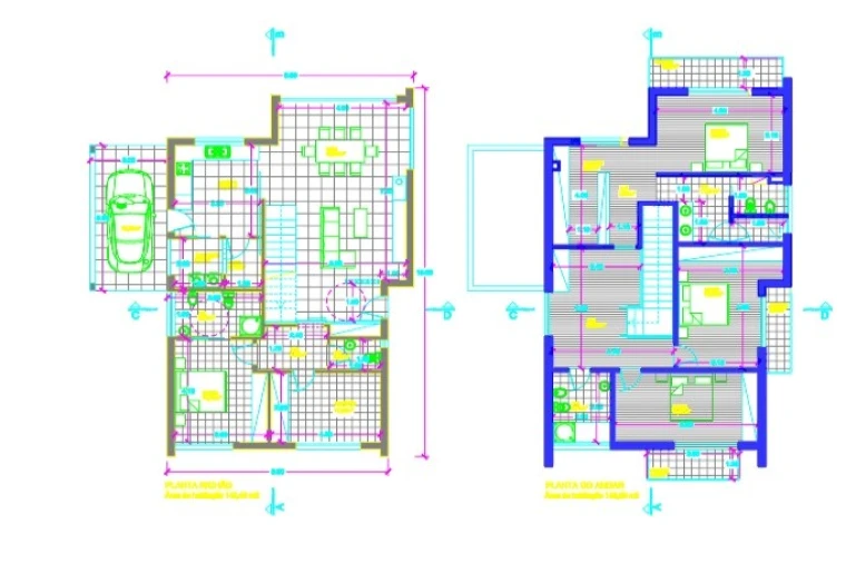 Moradia T4 para Venda em Santa Joana Planta 2