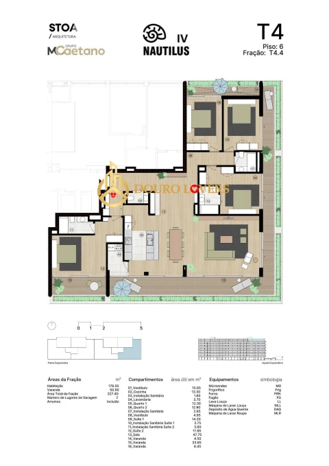 Apartamento T4 para Venda em Matosinhos e Leça da Palmeira