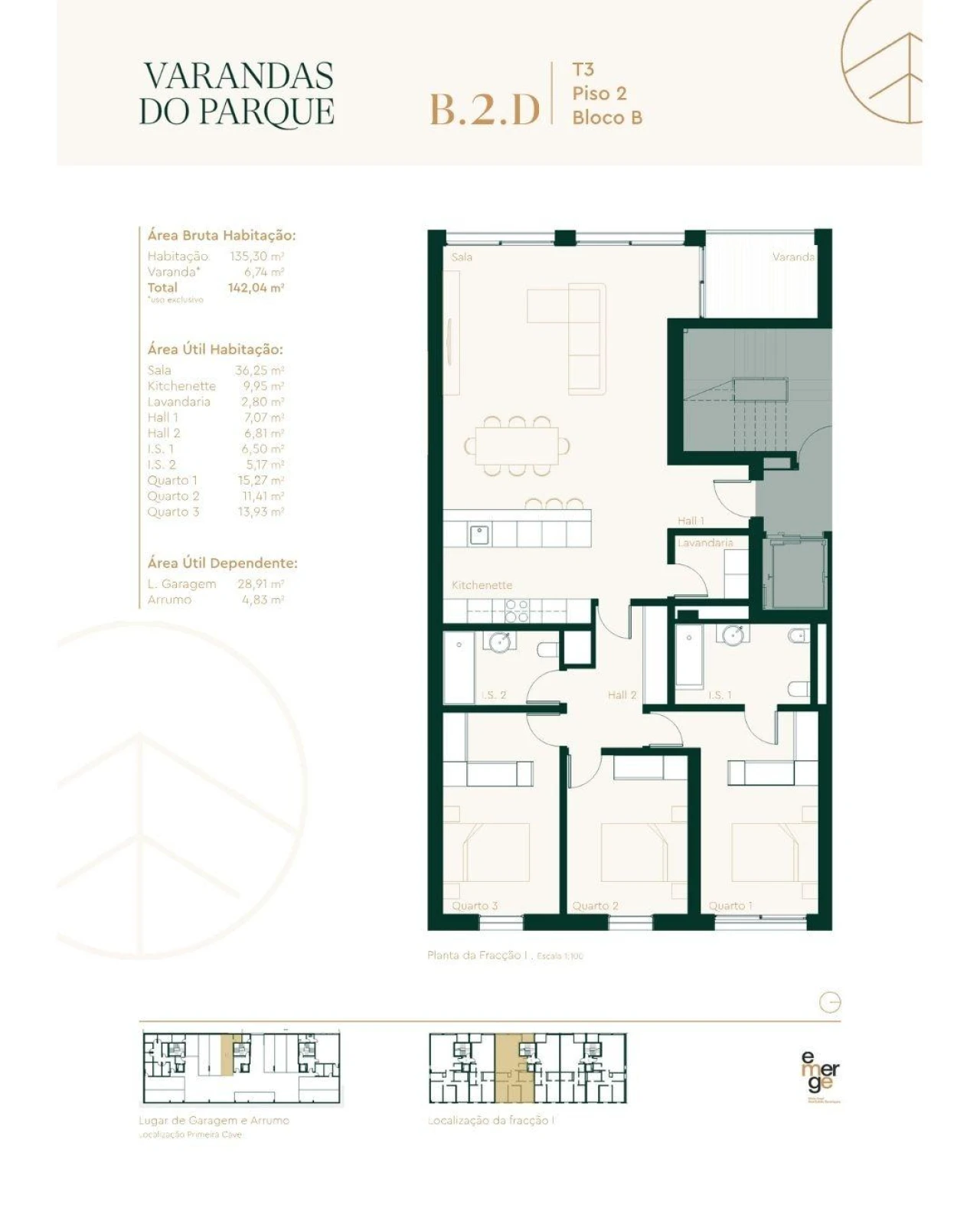 Apartamento T3 para Venda em São João da Madeira Foto 32