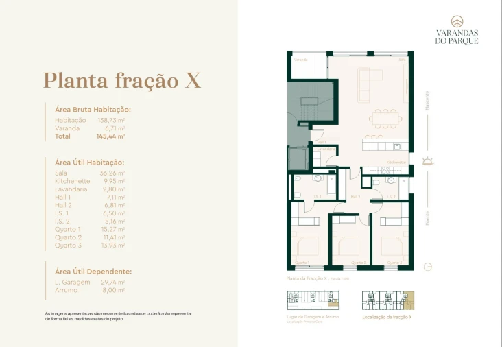 Apartamento T3 para Venda em São João da Madeira Foto 32