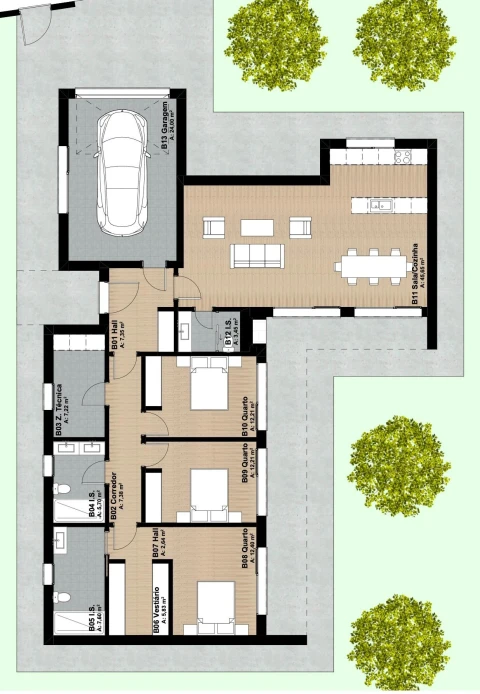 Moradia T3 para Venda em Viseu