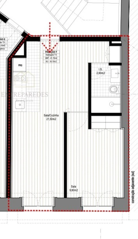 Apartamento T1 para Venda em Cedofeita, Santo Ildefonso, Sé, Miragaia, São Nicolau e Vitória