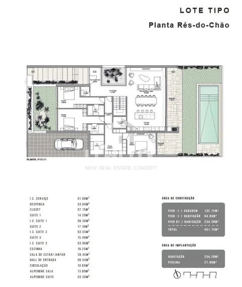Moradia T4 para Venda em Palmeira