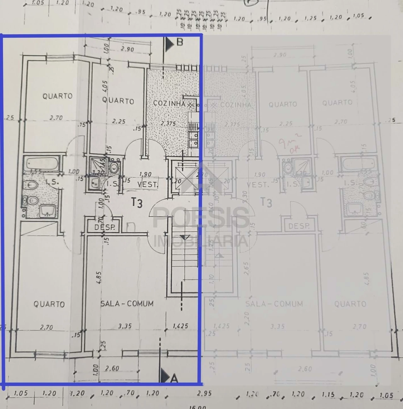 Apartamento T3 para Venda em Marvila, Ribeira Santarém, São Salvador, São Nicolau Foto 17