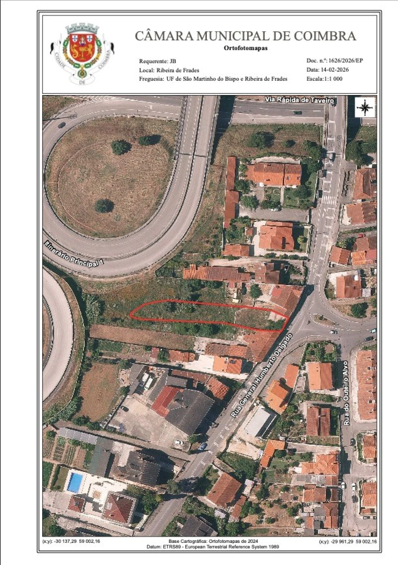 Terreno para Venda em São Martinho do Bispo e Ribeira de Frades Foto 6