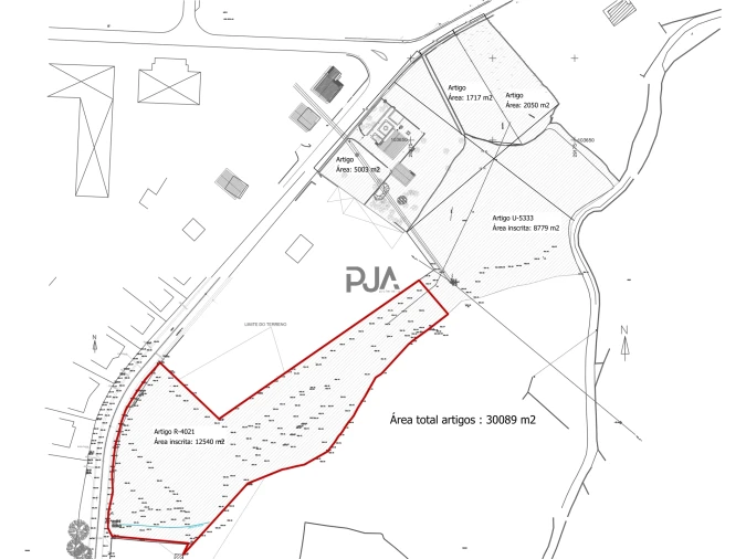 Terreno Comércio / Armazém para Venda em Mangualde, Mesquitela e Cunha Alta Foto 9