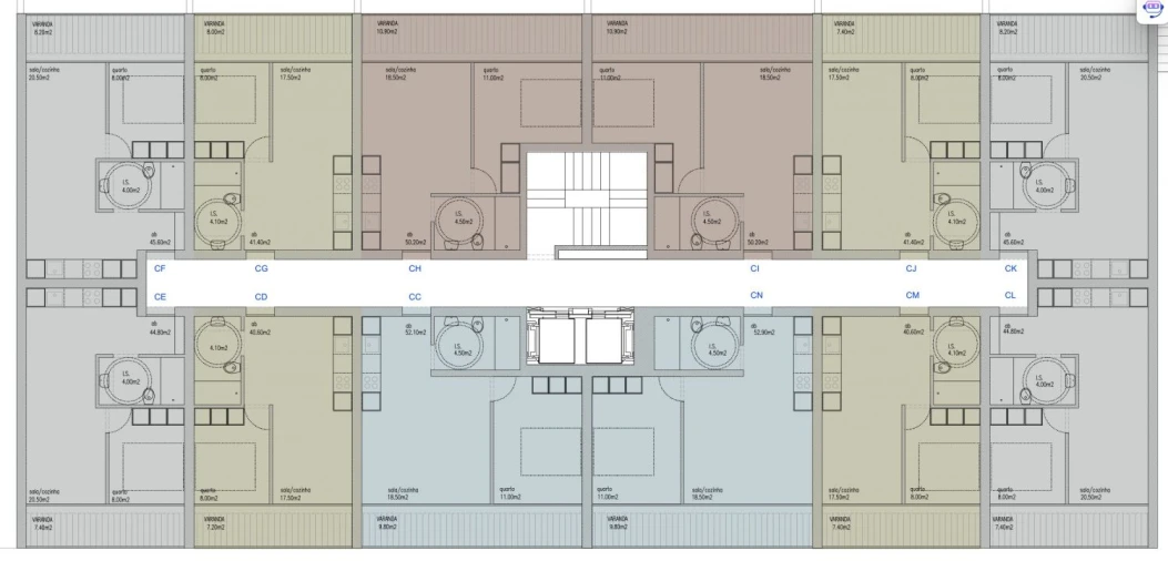 Apartamento T1 para Venda em São Mamede de Infesta e Senhora da Hora Foto 17