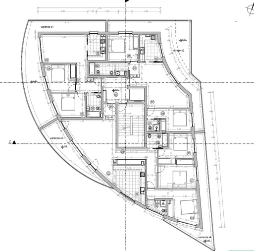 Apartamento T3 para Venda em São Pedro Planta 1