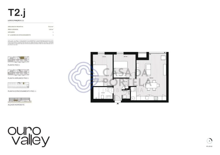 Apartamento T1 para Venda em Rio Tinto Foto 10