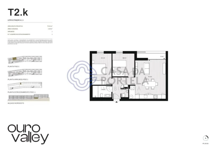 Apartamento T2 para Venda em Rio Tinto Foto 10