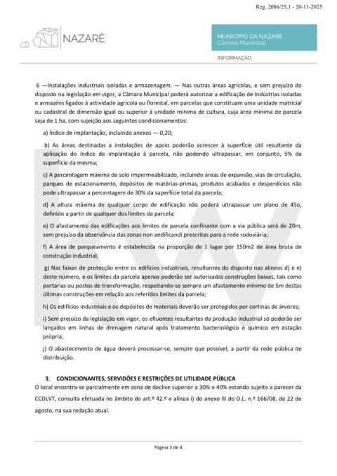 Terreno para Venda em Famalicão