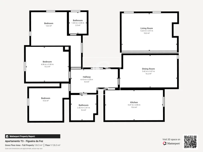 Apartamento T3 para Venda em Buarcos Foto 59
