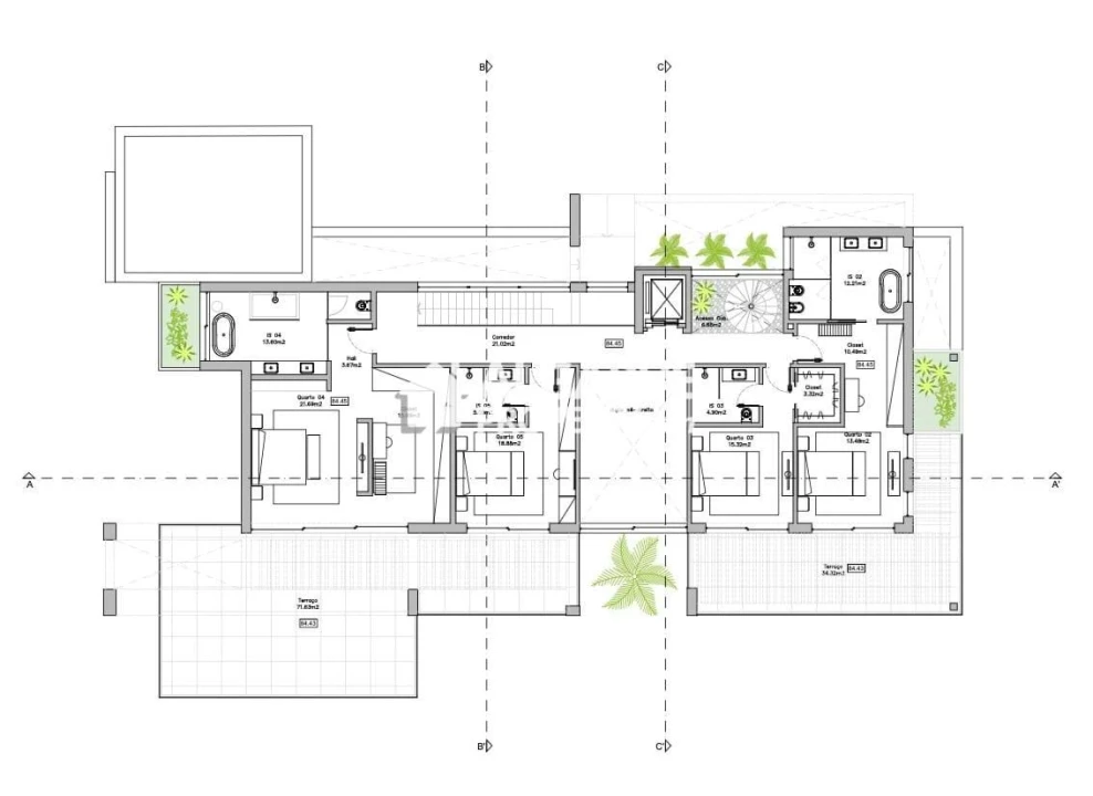 Moradia T5 para Venda em Boliqueime Foto 35