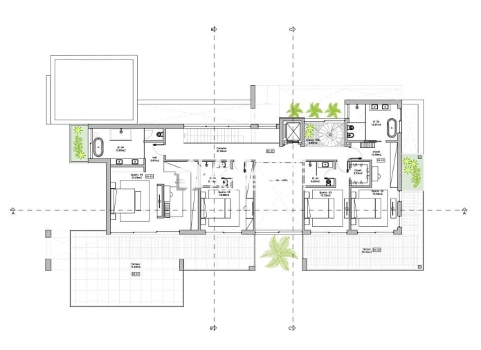 Moradia T5 para Venda em Boliqueime Foto 35
