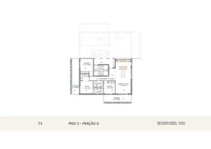 Apartamento T3 para Venda em Portimão Foto 36