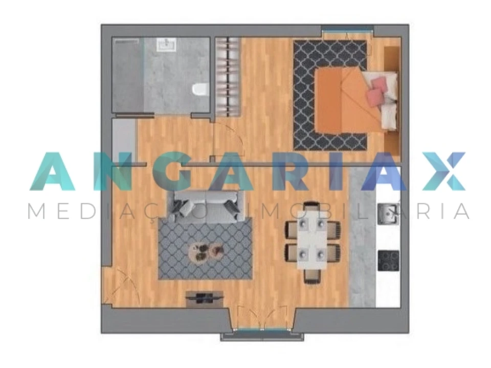 Apartamento T1 para Arrendamento em Leiria, Pousos, Barreira e Cortes Foto 20