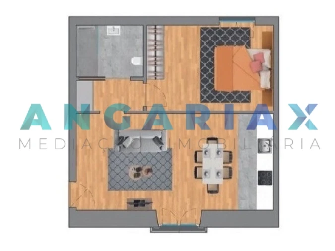 Apartamento T1 para Arrendamento em Leiria, Pousos, Barreira e Cortes Foto 19