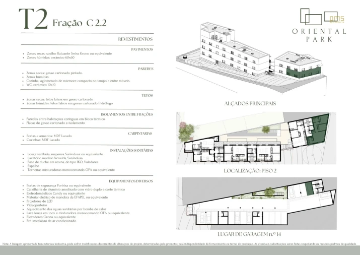 Apartamento T2 para Venda em Campanhã Planta 2