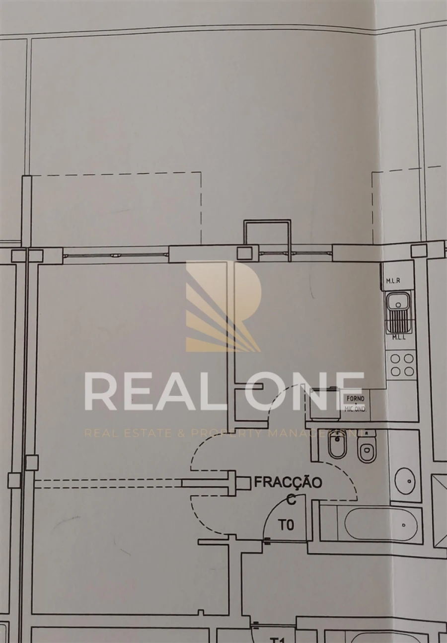 Apartamento T0 para Venda em Albufeira e Olhos de Água Planta 1