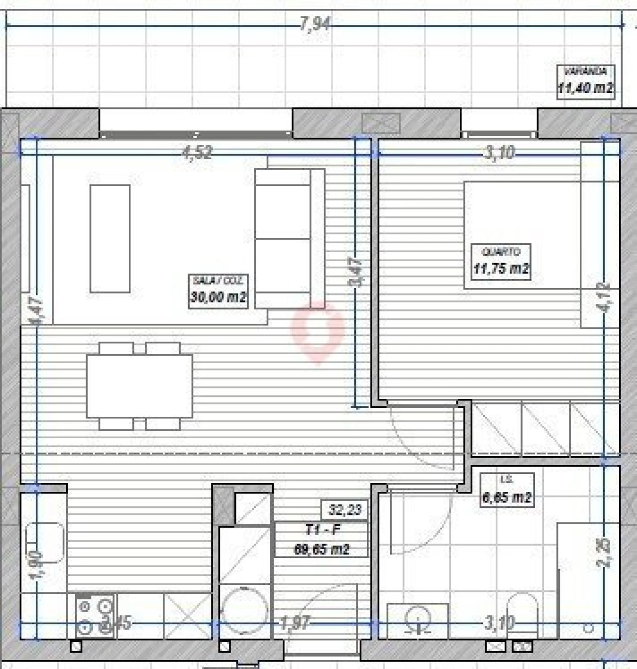 Apartamento T1 para Venda em Valença, Cristelo Covo e Arão Foto 1