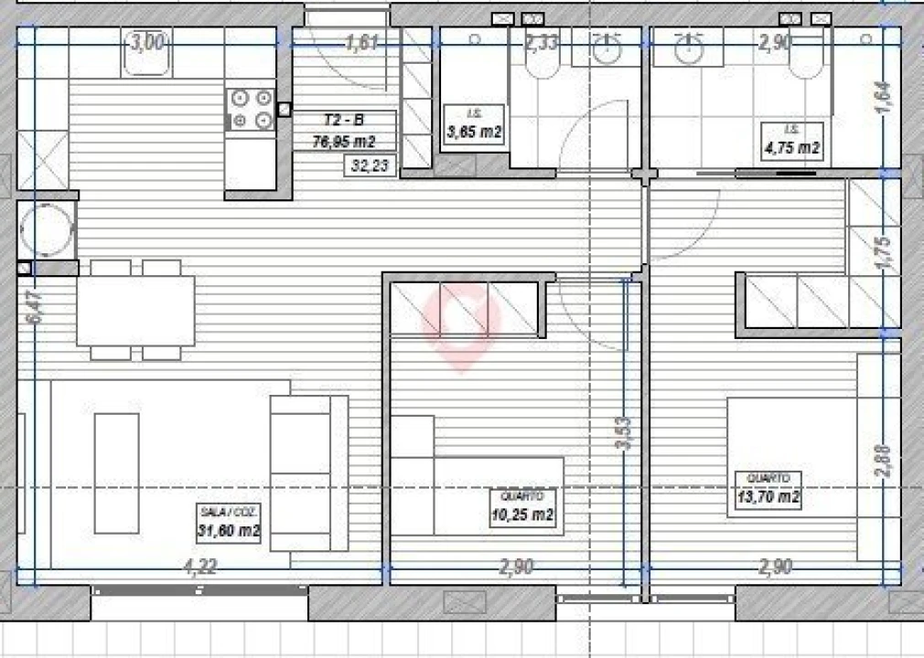 Apartamento T2 para Venda em Valença, Cristelo Covo e Arão Foto 1