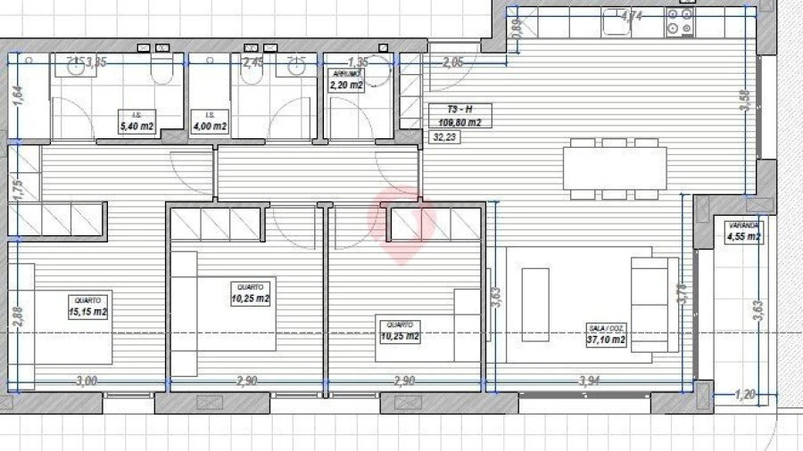 Apartamento T3 para Venda em Valença, Cristelo Covo e Arão