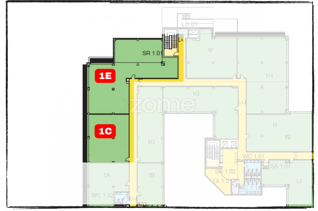 Escritório para Arrendamento em Santa Maria e São Miguel, São Martinho, São Pedro Penaferrim Foto 22