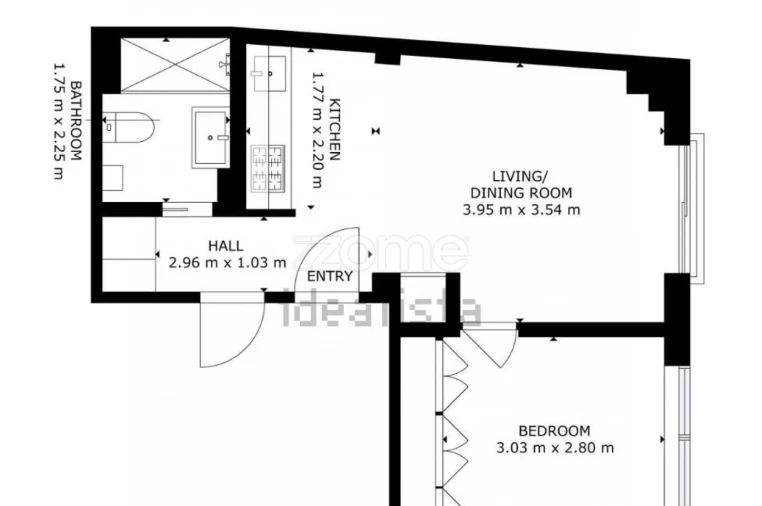 Apartamento T1 para Venda em Buarcos Foto 14