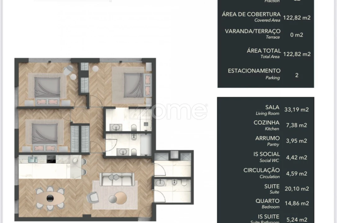 Apartamento T3 para Venda em Cascais e Estoril Foto 18