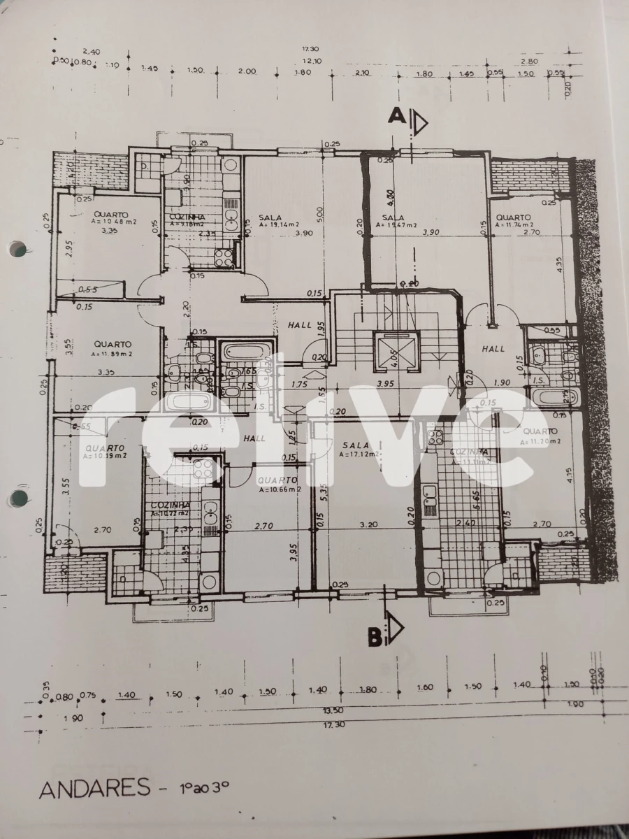 Apartamento T2 para Venda em Queluz e Belas Planta 1