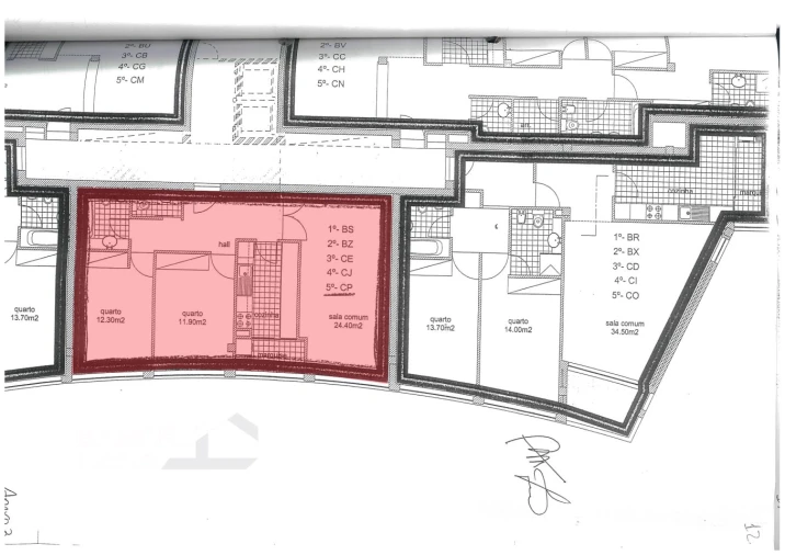 Apartamento T2 para Venda em Arcozelo Foto 35