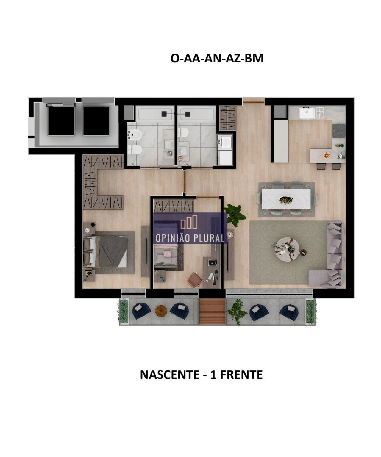 Apartamento T2 para Venda em Avintes Foto 17