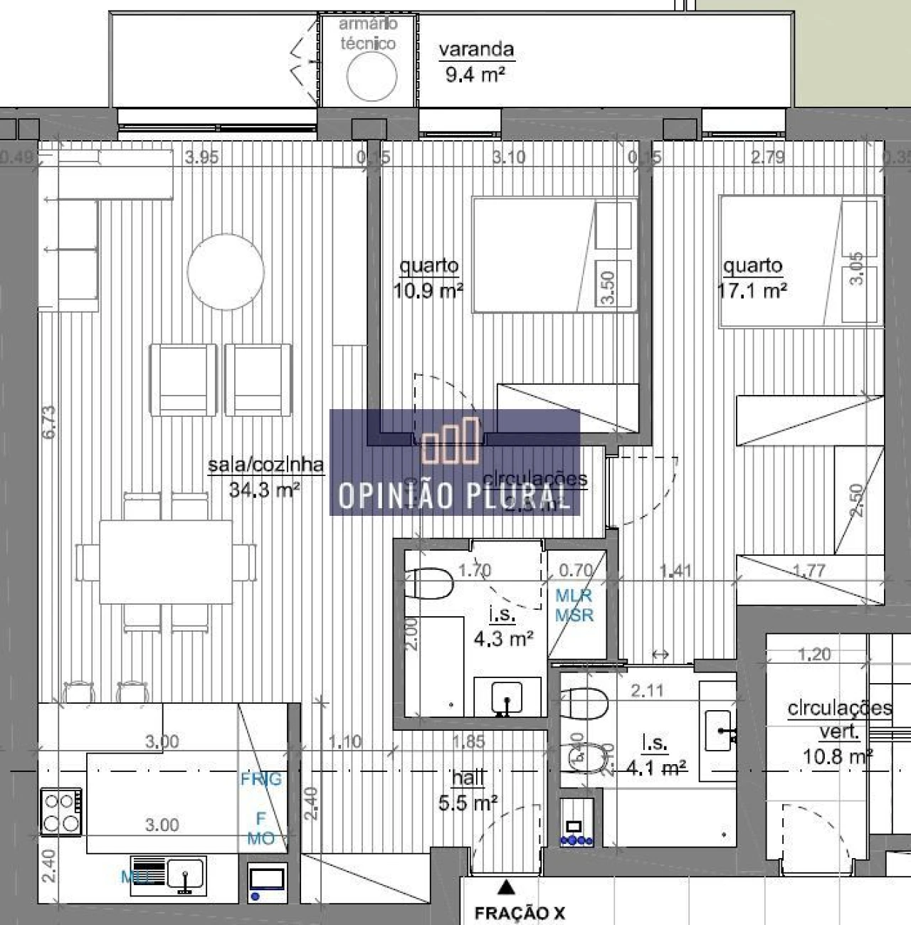 Apartamento T2 para Venda em Avintes Foto 18