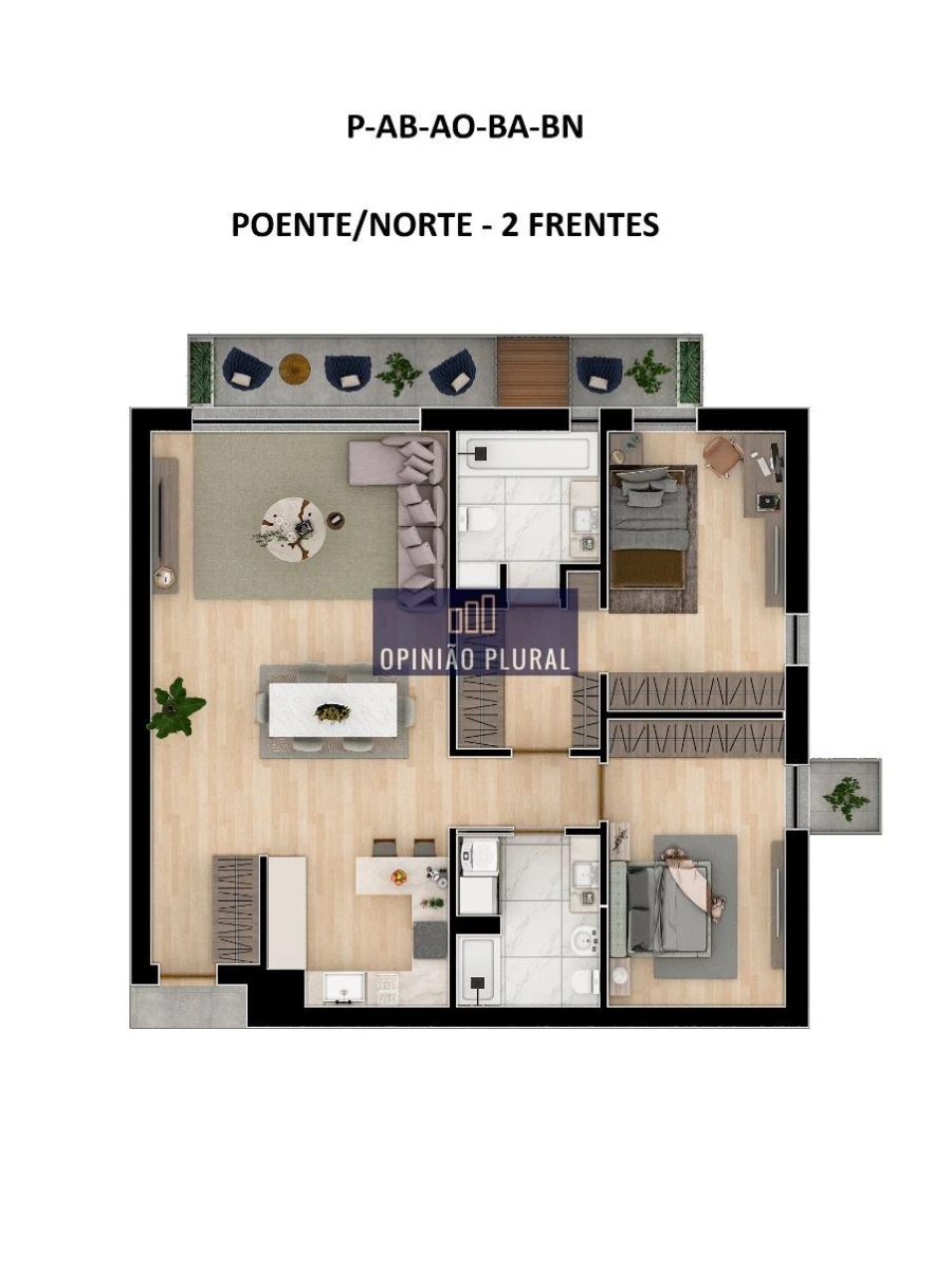 Apartamento T2 para Venda em Avintes Foto 17